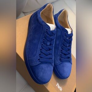 COPY - Blue Suede Christian Louboutin Sneakers